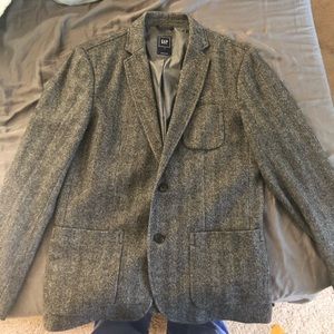 Gap Herringbone Blazer